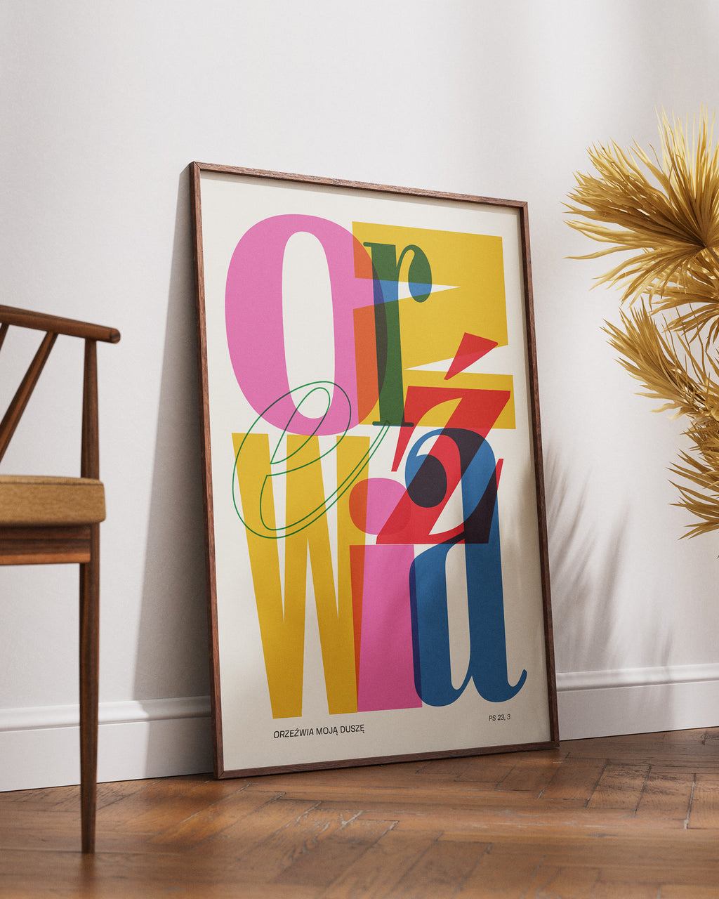 Plakat „Orzeźwia” - Asia Mazur