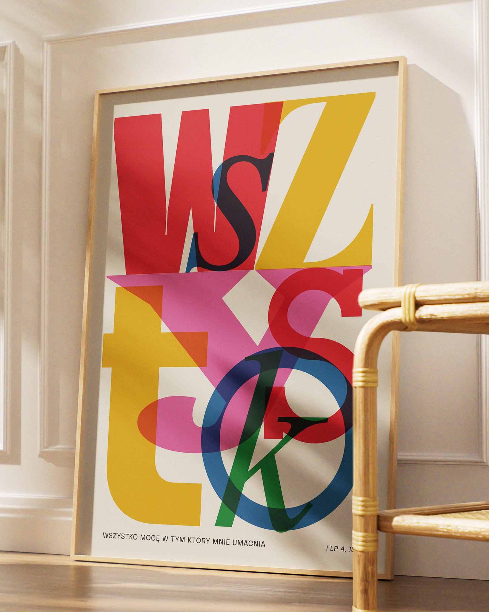 Plakat „Wszystko” - Asia Mazur
